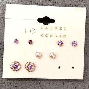 FINAL DISCOUNT Lauren Conrad Earrings Set